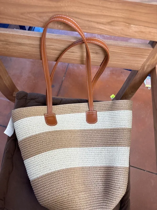 La maison du chapeau : sac de plage 100% panier