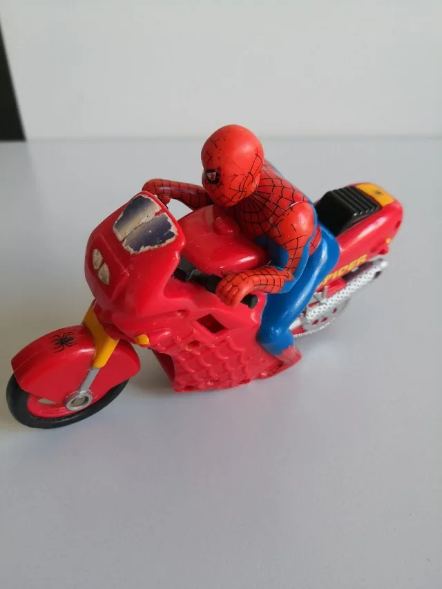 Moto jouet Spider-Man