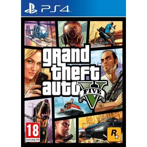 Grand Theft Auto V Five PS4