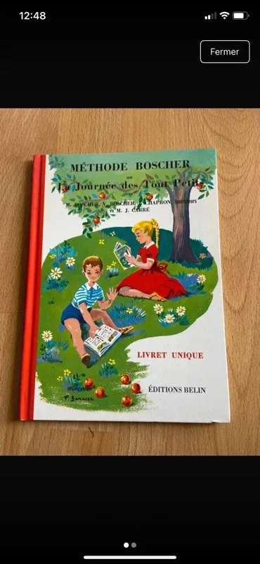 Livre méthode Boscher