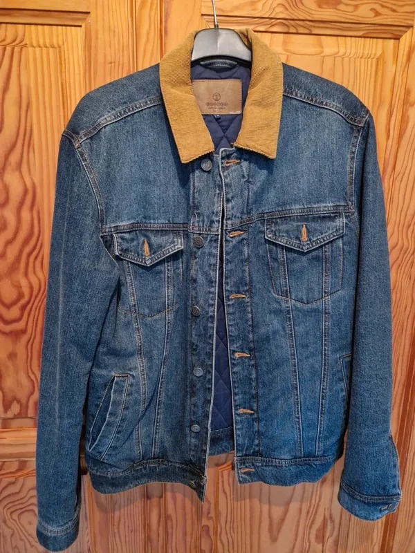 Veste en jeans matelassée